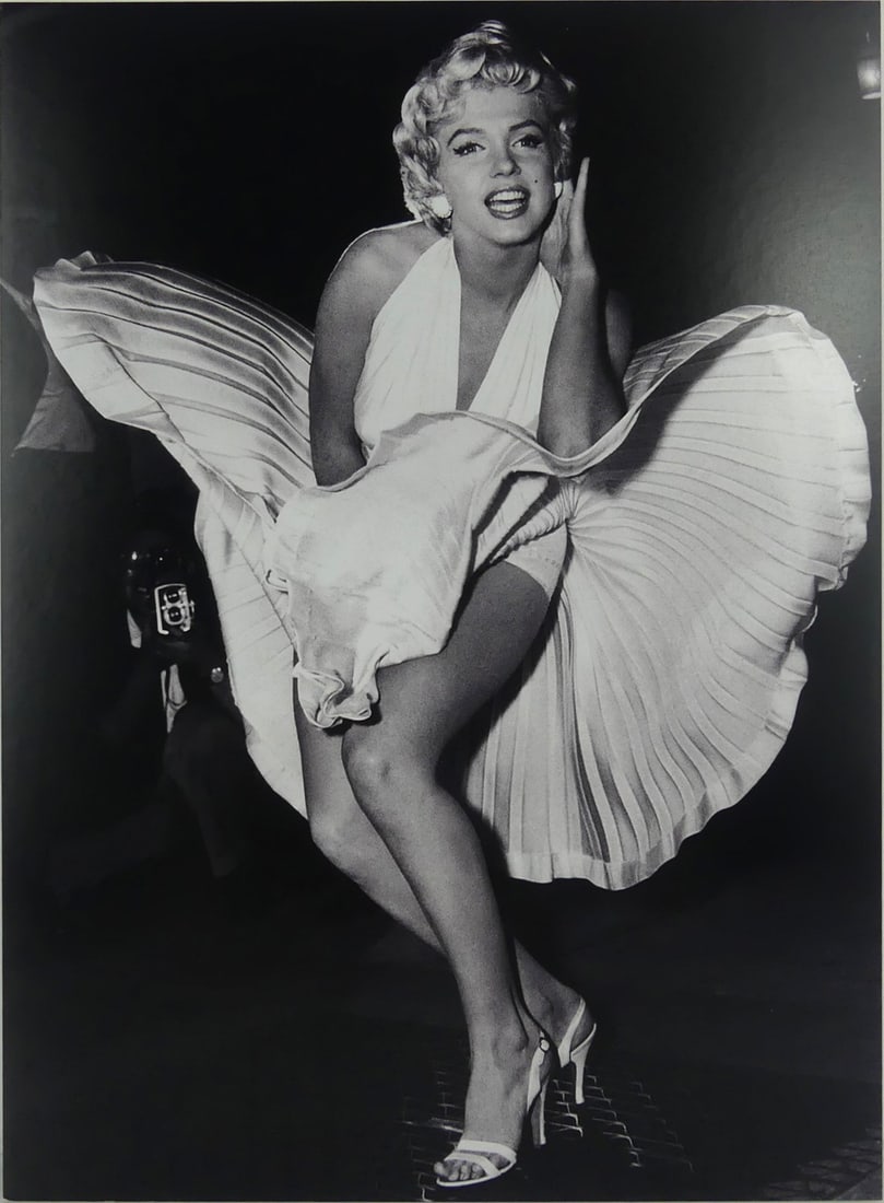 SAM SHAW 'MARILYN MONROE, SEVEN YEAR ITCH' PHOTO (1 of 3)