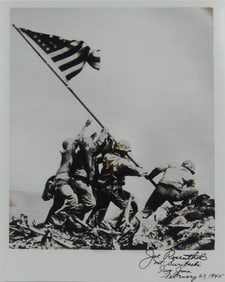 JOE ROSENTHAL 'RAISING THE FLAG ON IWO JIMA' PHOTO