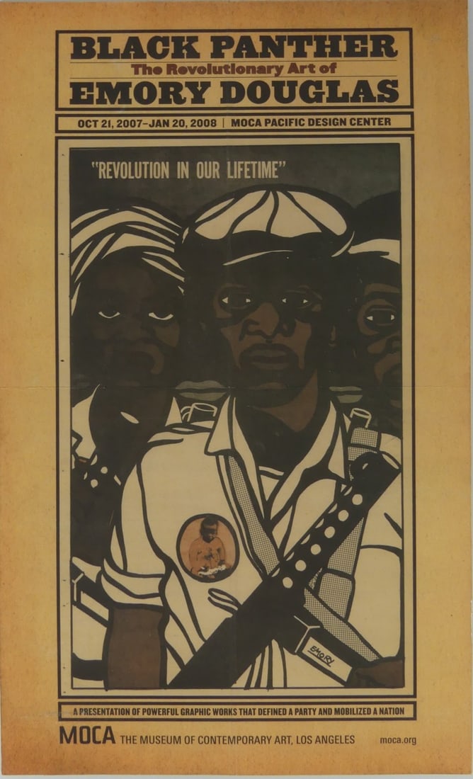 EMORY DOUGLAS 'REVOLUTION IN OUR LIFETIME' POSTER (1 of 6)