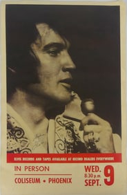 ELVIS PRESLEY CONCERT POSTER