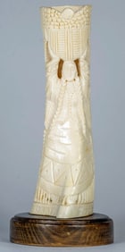 ISRAELI CARVED OX BONE SCULPTURE