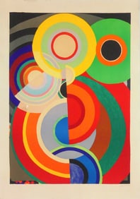 SONIA DELAUNAY 'AUTOMNE' PRINT IN COLORS