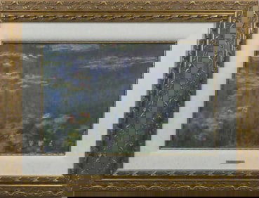 CLAUDE MONET 'WATER LILLIES' ARTAGRAPH GICLEE