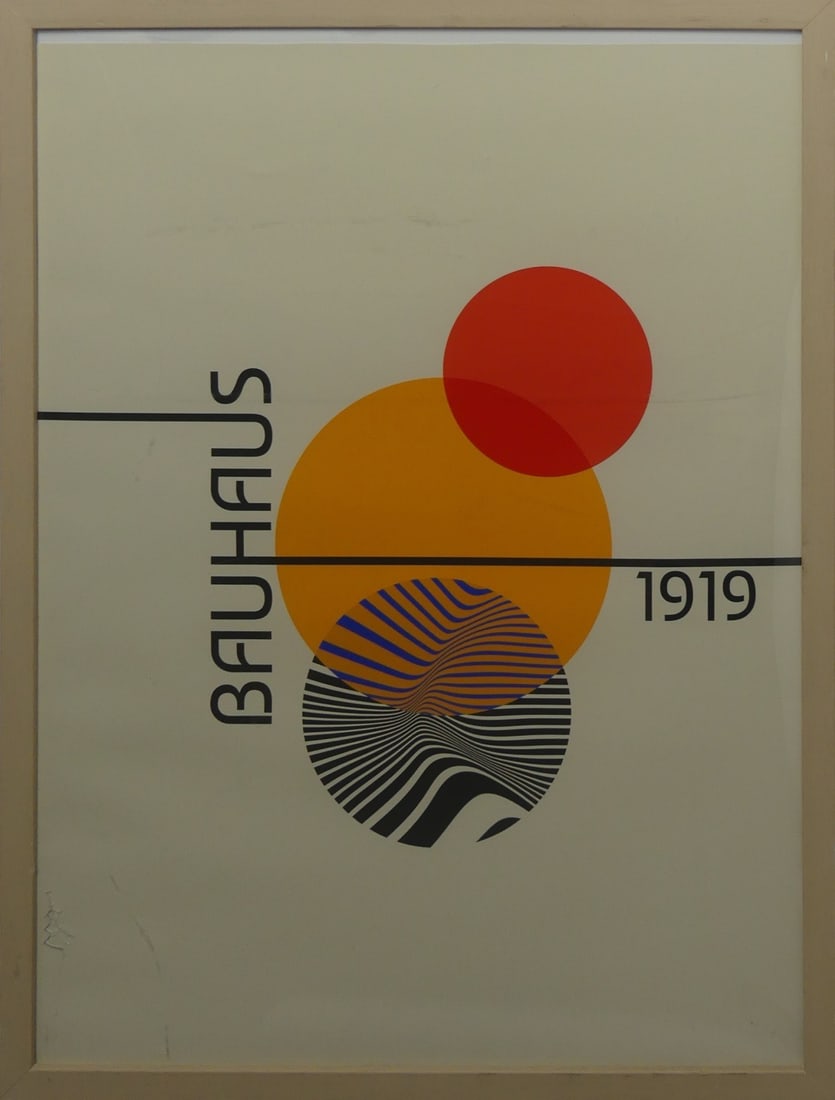 BAUHAUS 1919 POSTER (1 of 4)