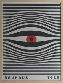 BAUHAUS 1923 POSTER