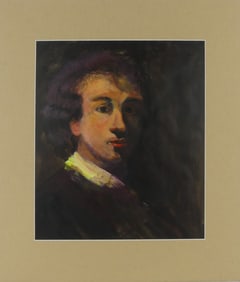 DUTCH SCHOOL PORTRAIT OIL PAINTING ON CANVAS