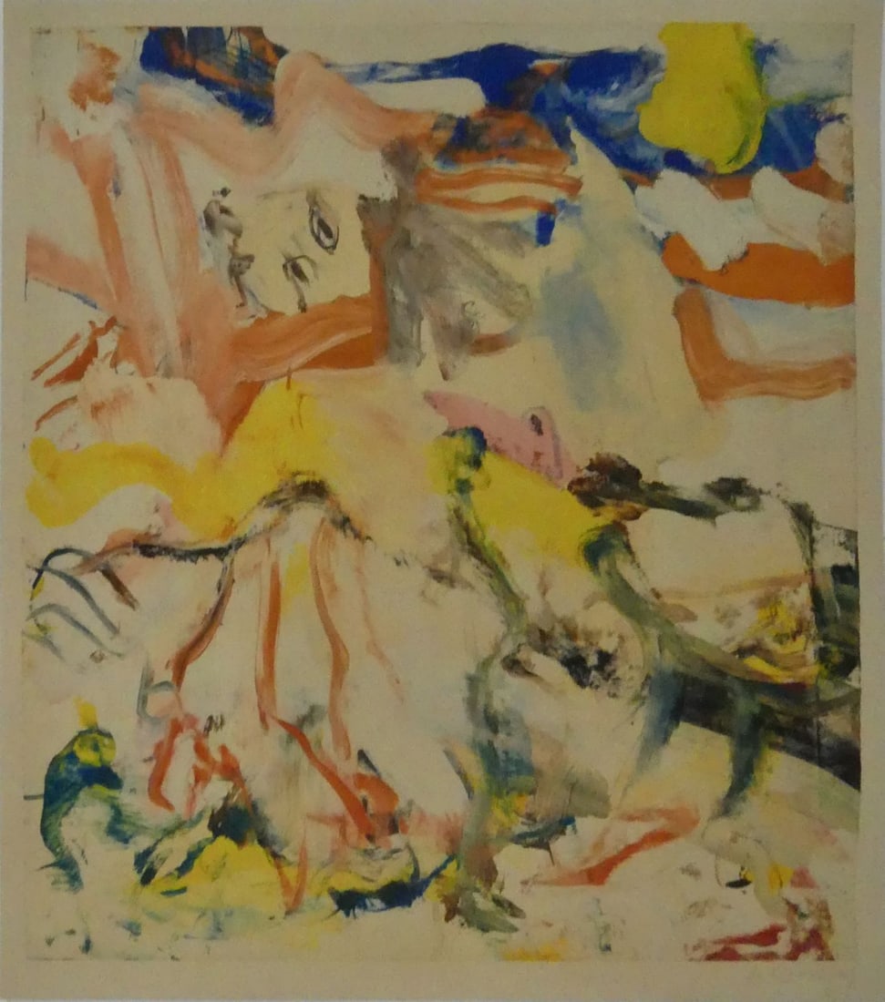WILLEM DE KOONING 'FIGURES IN LANDSCAPE VI' (1 of 5)