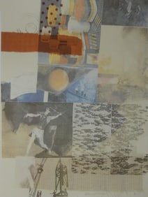 ROBERT RAUSCHENBERG 'UNTITLED, 1982' LITHOGRAPH