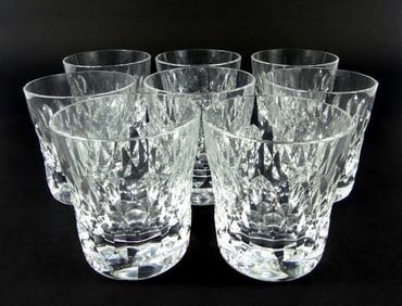 8pc BACCARAT 'ARMAGNAC' DOUBLE OLD FASHIONED