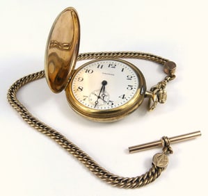 WALTHAM 20 YEAR GOLD FILLED POCKET WATCH
