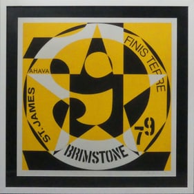 ROBERT INDIANA 'DECADE AUTOPORTRAIT 1969'