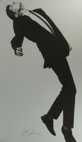 ROBERT LONGO 'JULES' SIGNED OFFSET LITHOGRAPH