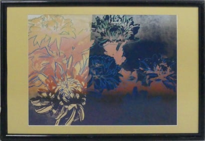 ANDY WARHOL 'KIKU' SIGNED PRINT