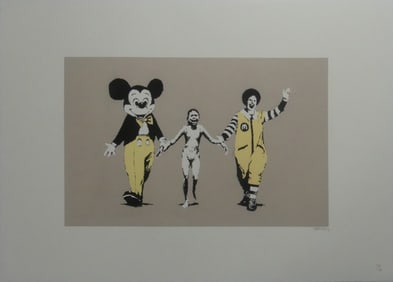 BANKSY 'NAPALM' LITHOGRAPH