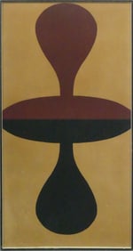 CLAES OLDENBURG 'DOUBLE PUNCHING BAG' LITHOGRAPH