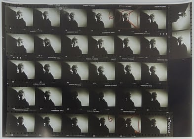 ANDY WARHOL CONTACT SHEET PRINT