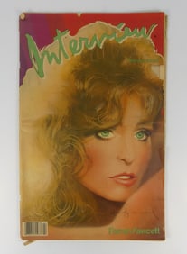 ANDY WARHOL 'FARRAH FAWCETT' INTERVIEW SIGNED