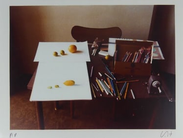 DAVID HOCKNEY 'AT REST' PRINT IN COLORS