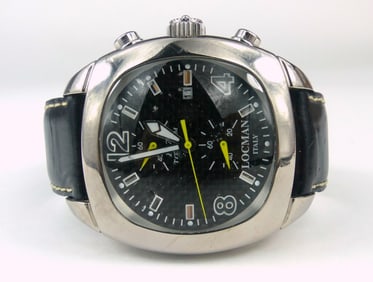 LOCMAN #484 1970 TITANIUM CHRONOGRAPH WRISTWATCH