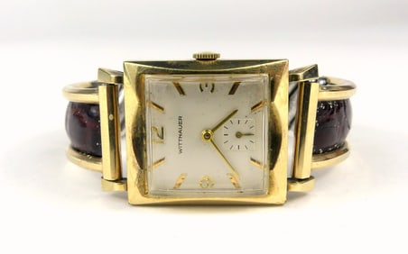 VINTAGE WITTNAUER GOLD FILLED WRISTWATCH
