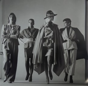 HELMUT NEWTON 'SIE KOMMEN DRESSED' PHOTO-LITHO