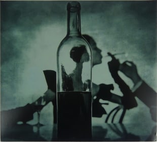 IRVING PENN 'MAN LIGHTING GIRL'S CIGARETTE'