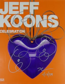 JEFF KOONS MARKER DRAWING ON HEART