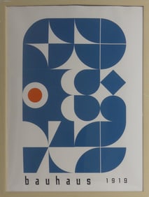 BAUHAUS 1919 POSTER