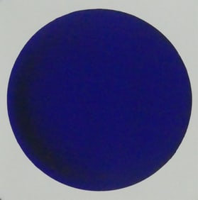 YVES KLEIN 'DISQUE BLEU' LITHOGRAPH