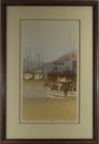 VIRGIL THRASHER 'MOON BAY' SERIGRAPH