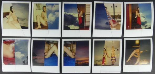 10pc NOBUYOSHI ARAKI POLAROID PRINTS