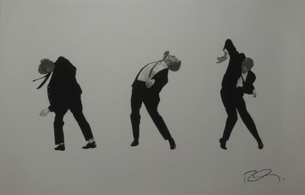 ROBERT LONGO 'MEN IN THE CITIES' SIGNED