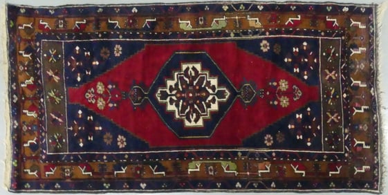 TURKISH KAZAK HAND WOVEN WOOL RUG