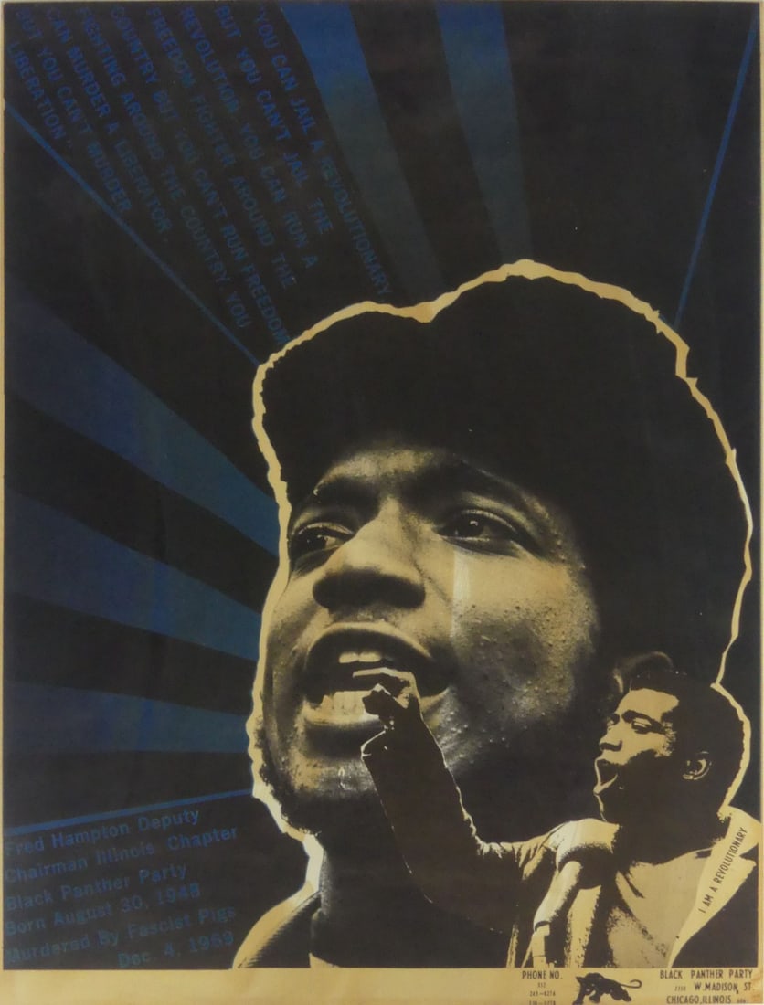 BLACK PANTHERS 'I AM A REVOLUTIONARY' POSTER (1 of 4)