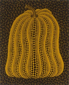 YAYOI KUSAMA 'PUMPKIN MT' PRINT IN COLORS