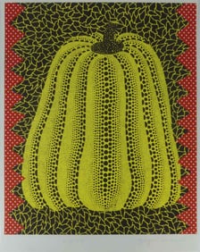 YAYOI KUSAMA 'PUMPKIN MT' PRINT IN COLORS
