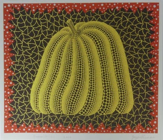 YAYOI KUSAMA 'CITROUILLE (I)' PRINT IN COLORS