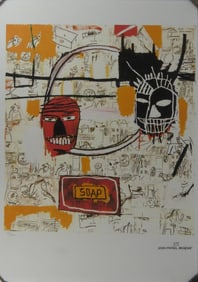 JEAN-MICHEL BASQUIAT 'SOAP' LITHOGRAPH