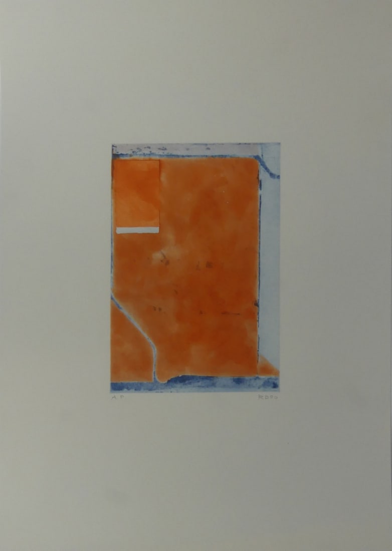 RICHARD DIEBENKORN 'SMALL RED' (1 of 5)