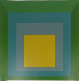 JOSEF ALBERS 'HOMAGE TO THE SQUARE: APPARITION'