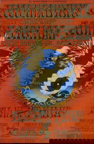 JIMI HENDRIX EXPERIENCE 'FLYING EYEBALL' POSTER