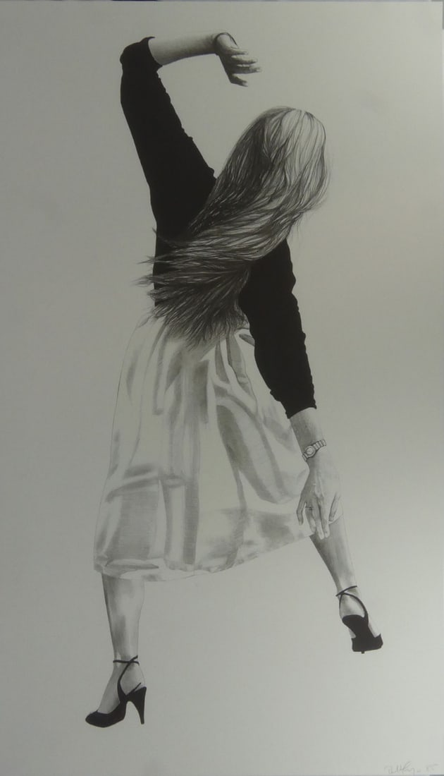ROBERT LONGO 'ANNE' OFFSET LITHOGRAPH (1 of 5)