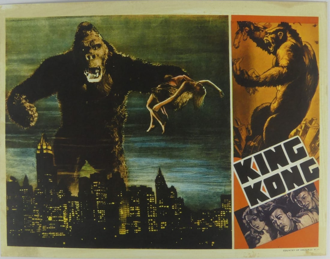 KING KONG LOBBY CARD (1 of 4)