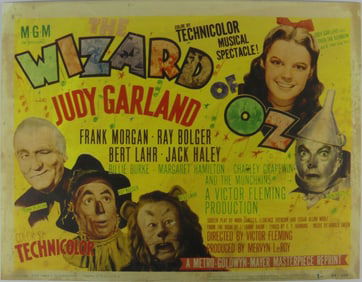 THE WIZARD OF OZ LOBBY CARD