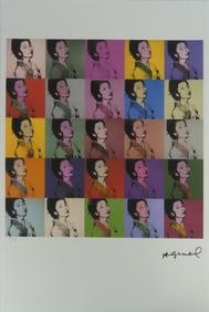 ANDY WARHOL 'KIMIKO POWERS' LITHOGRAPH