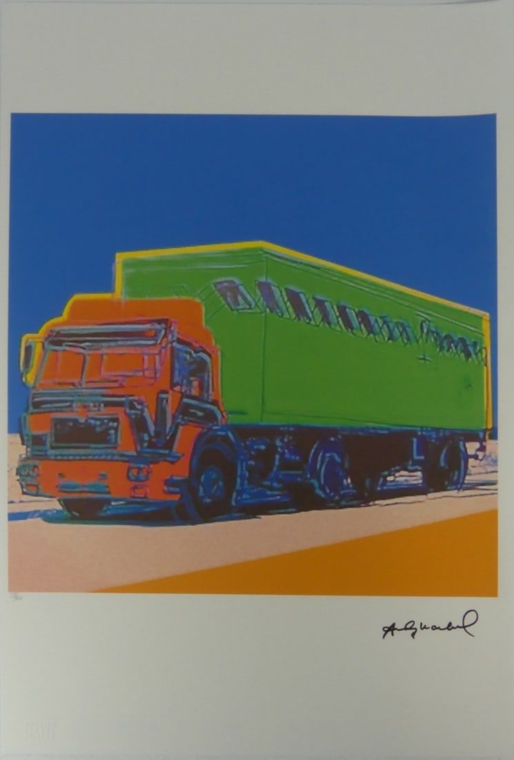 ANDY WARHOL 'TRUCK 368' LITHOGRAPH (1 of 7)
