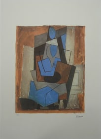 PABLO PICASSO 'FEMME ASSISE' LITHOGRAPH