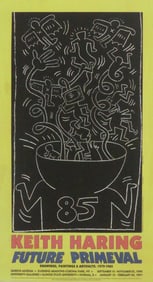 KEITH HARING 'FUTURE PRIMEVAL' POSTER
