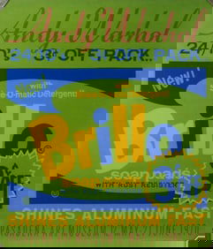 ANDY WARHOL BRILLO SOAP PADS POSTER