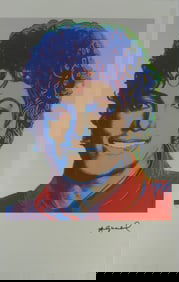 ANDY WARHOL 'MICHAEL JACKSON' LITHOGRAPH